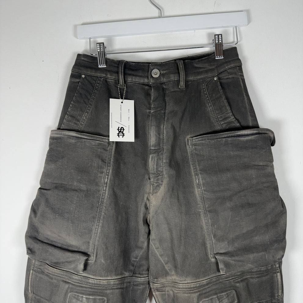 Rick Owens SS24 LIDO Dark Dust Stefan Cargo Pants