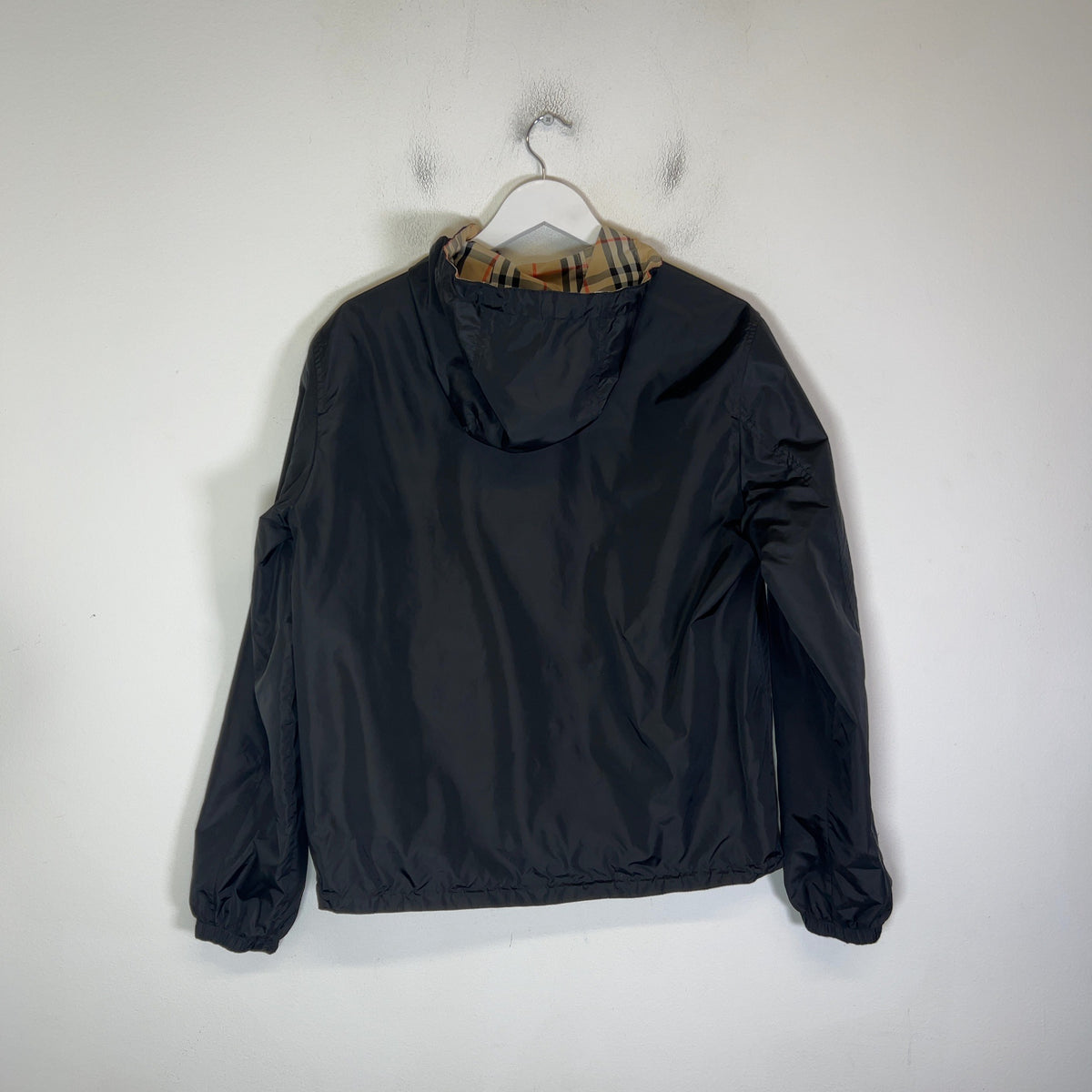 Burberry Newport Reversible Check Hooded Jacket