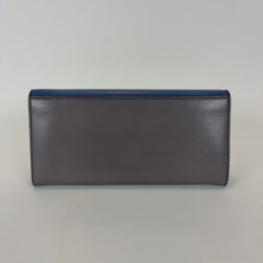 Salvatore Ferragamo Two Tone Long Wallets