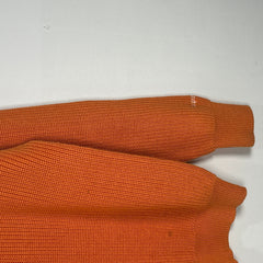 Supreme Creme/Orange Knit Sweater Size L