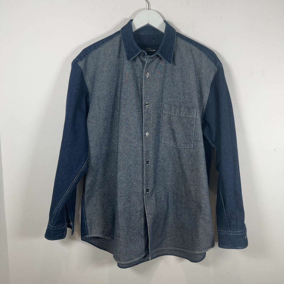 Comme Des Garcons Tricot Denim Over Shirt