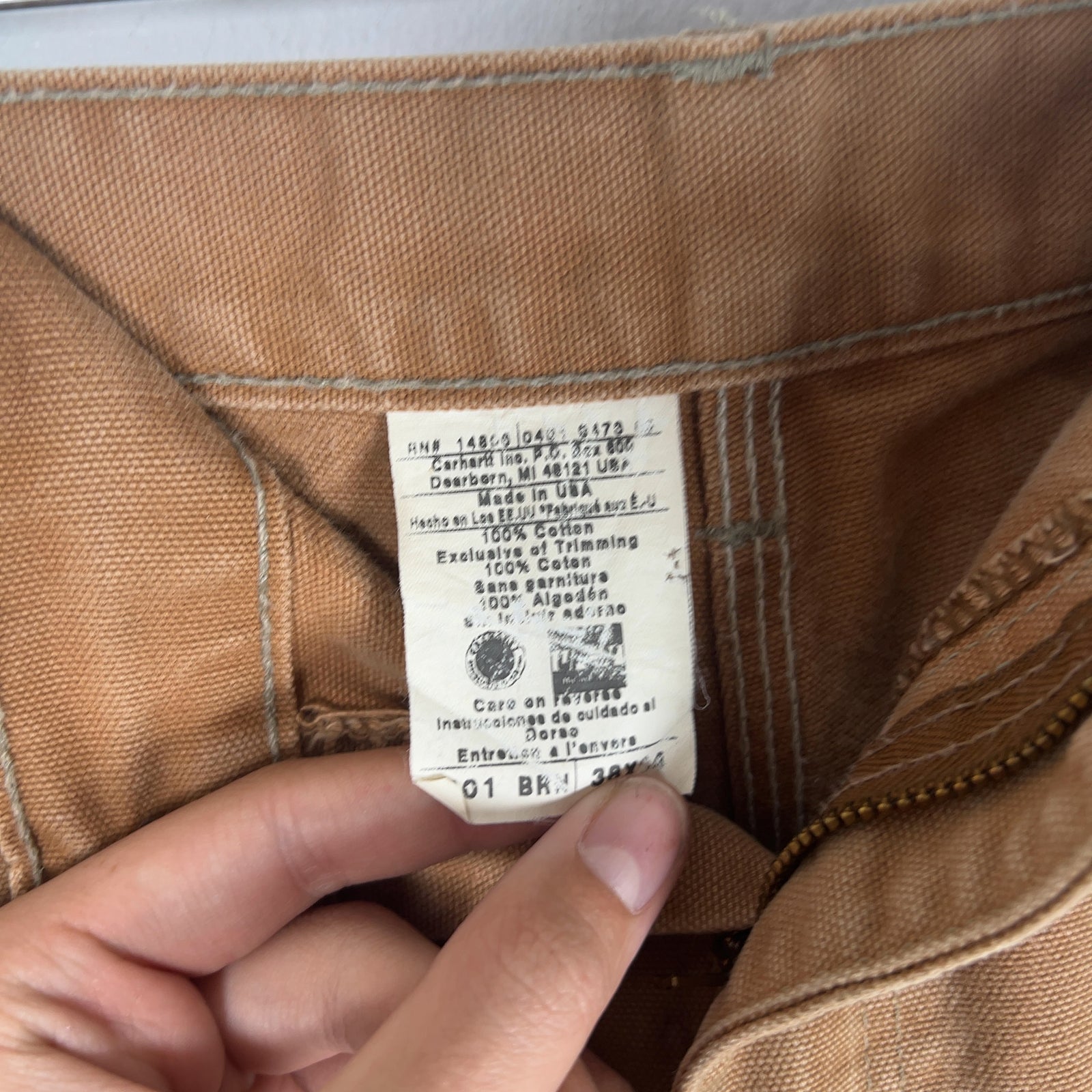Carhartt Vintage Faded 'Double Knee' Carpenter Pants