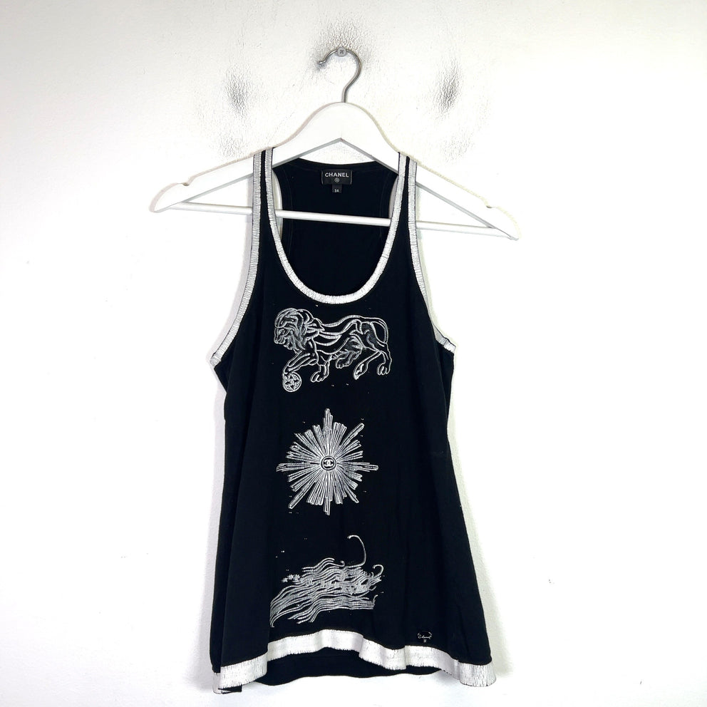 Chanel 2022 Leo Painted Tank Top