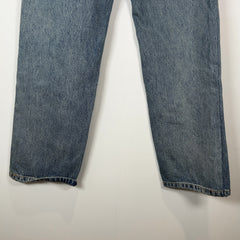 Loewe Anagram Baggy Washed Logo Jeans Size 30