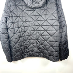 Prada Plaque Logo Quilted Puffer Jacket