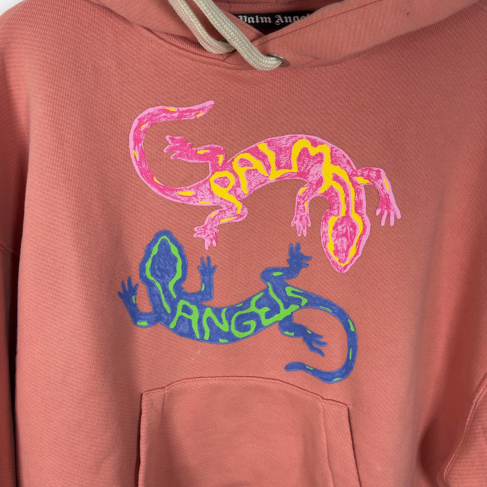 Palm Angels Lizard Print Hoodie
