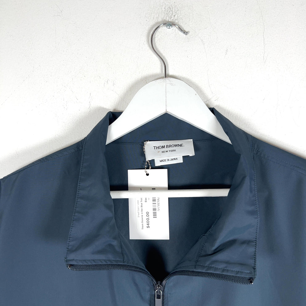 Thom Browne 4-Bar Blue Track Jacket