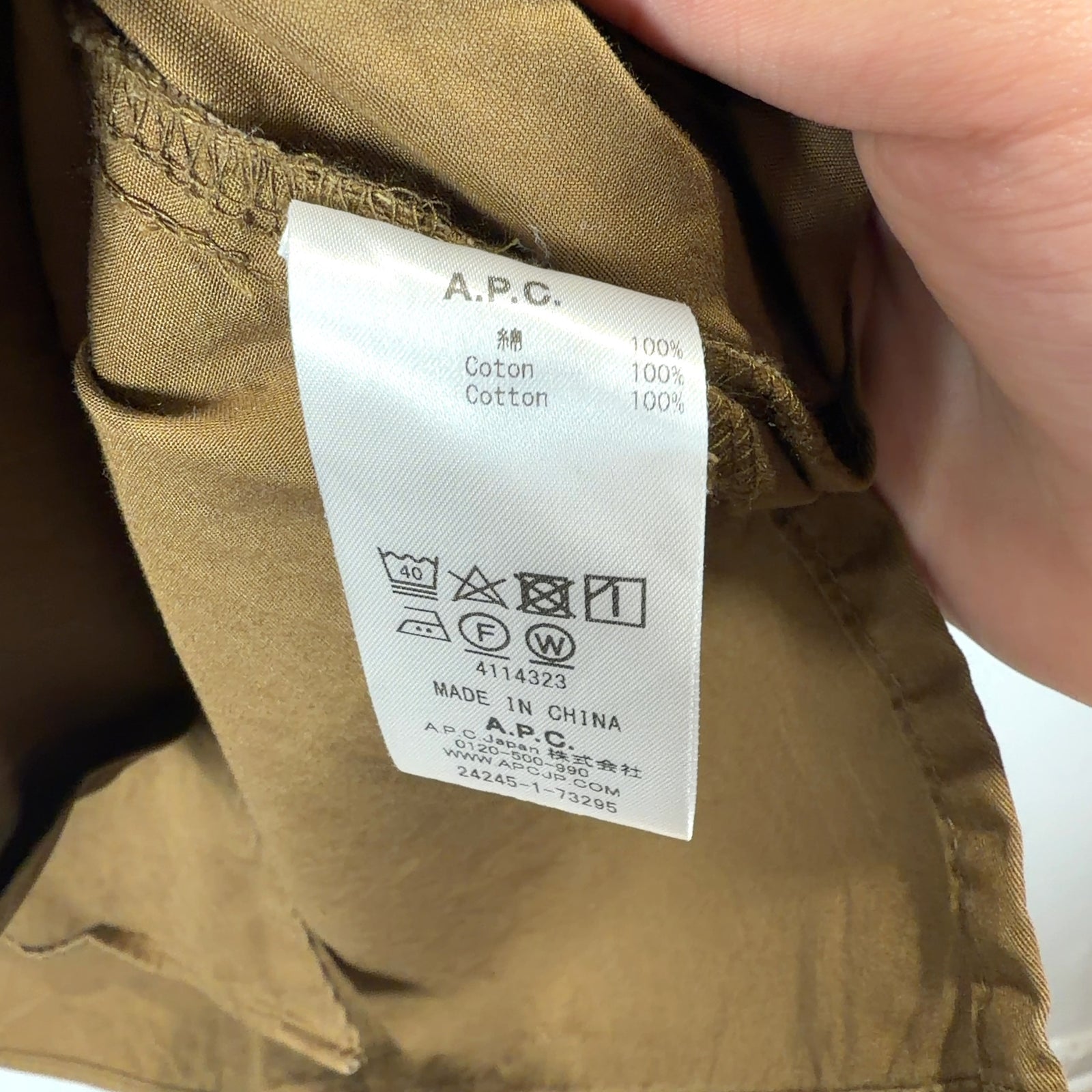 A.P.C. Pocket Button-Up Shirt