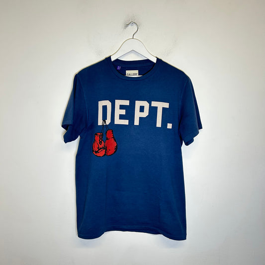 Gallery Dept Vintage Blue Arena Logo T-Shirt Size M