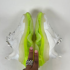Balenciaga White/Neon Triple S Sneaker Size 38