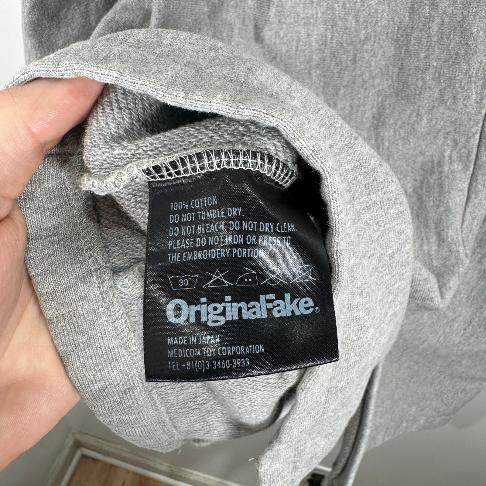 Original Fake Sailor Style Cotton Jersey Jacket L