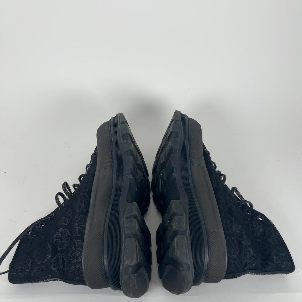 Alexander McQueen Floral Tread Slick Boots