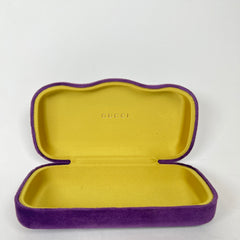 Gucci Red 'I Love You' Square Sunglasses