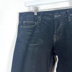 Rick Owens Slab Oil Faded Black Jeans