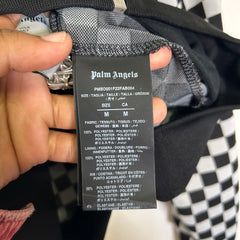 Palm Angels Checkerboard Track Jacket Size M