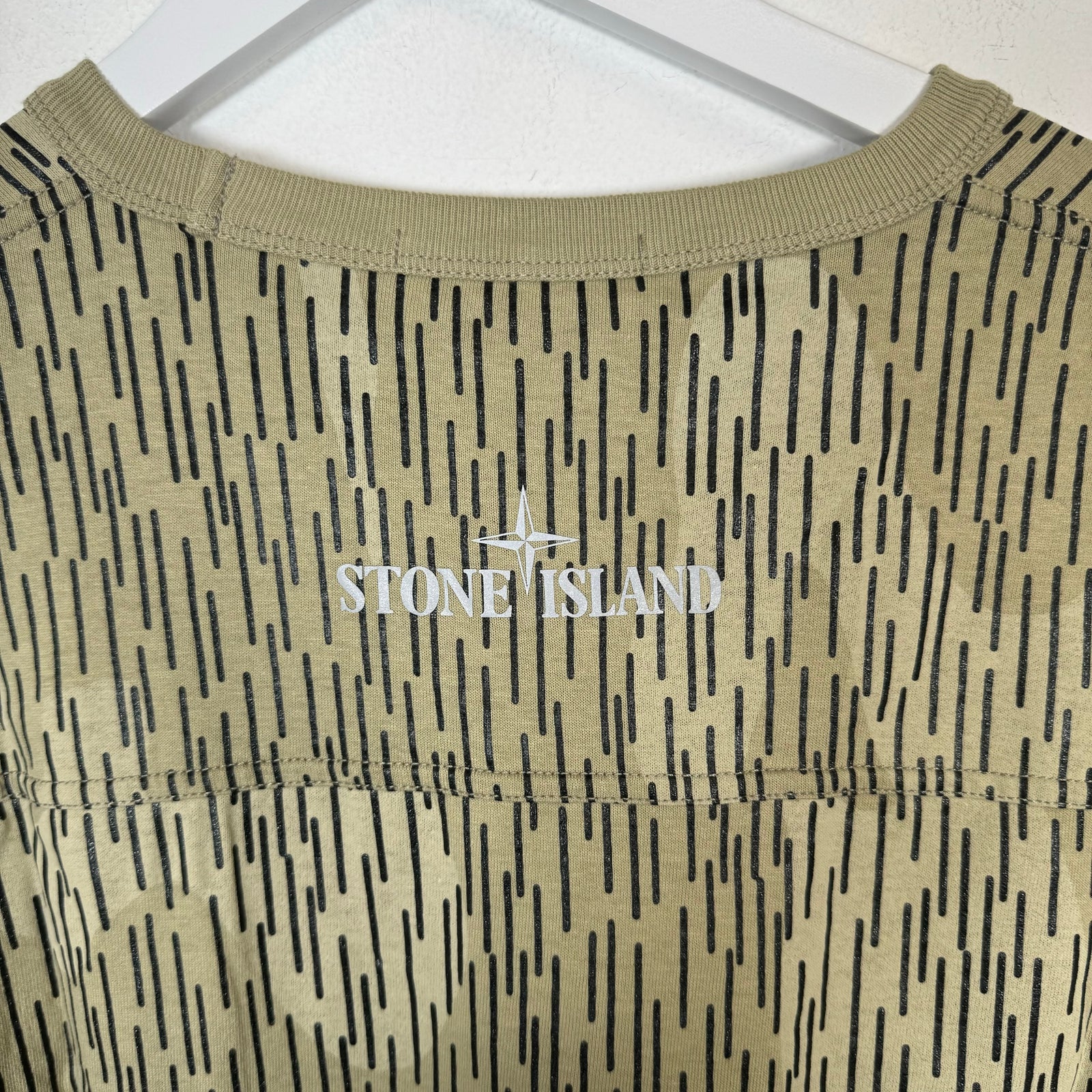 Stone Island Rain Camo Longsleeve Tee Size L