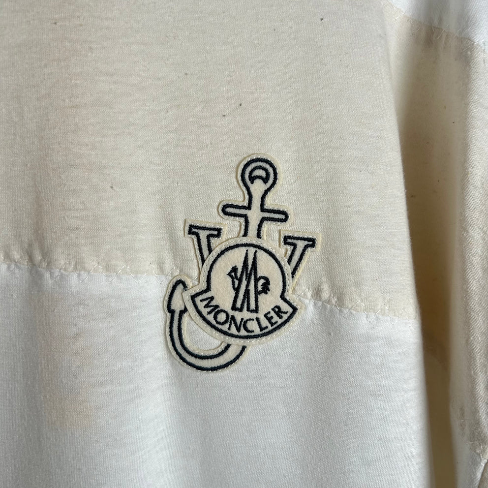 Moncler Genius x JW Anderson Stripe Patch Tee Size XXL