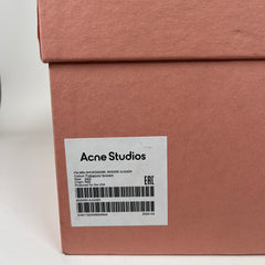 Acne Studios Brown Low Shearling Boots Size 42