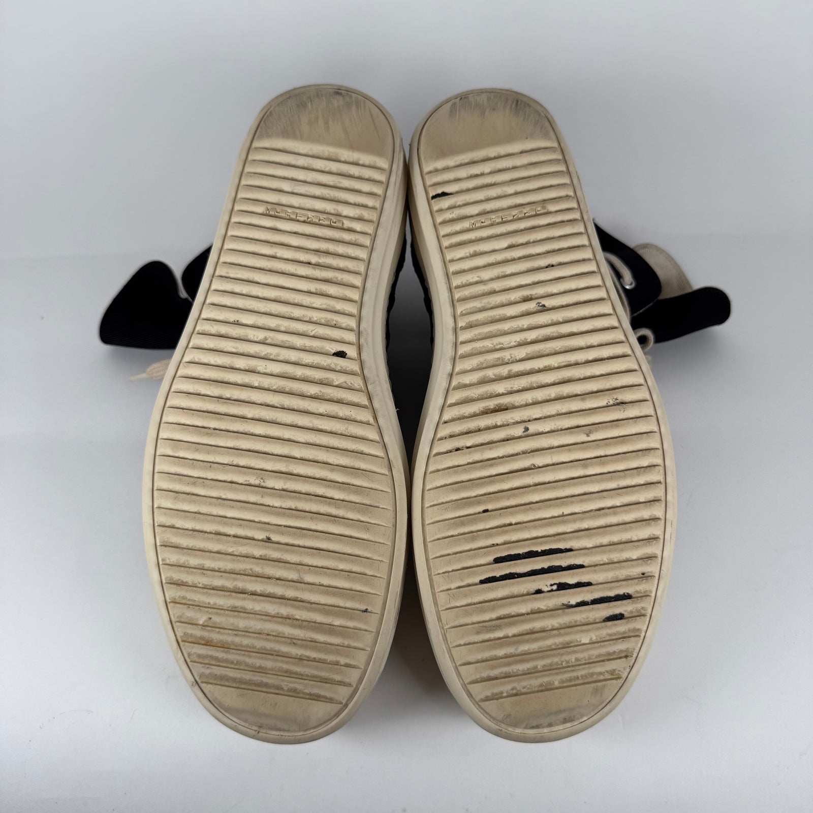 Rick Owens DRKSHDW Canvas Ramones Size 43