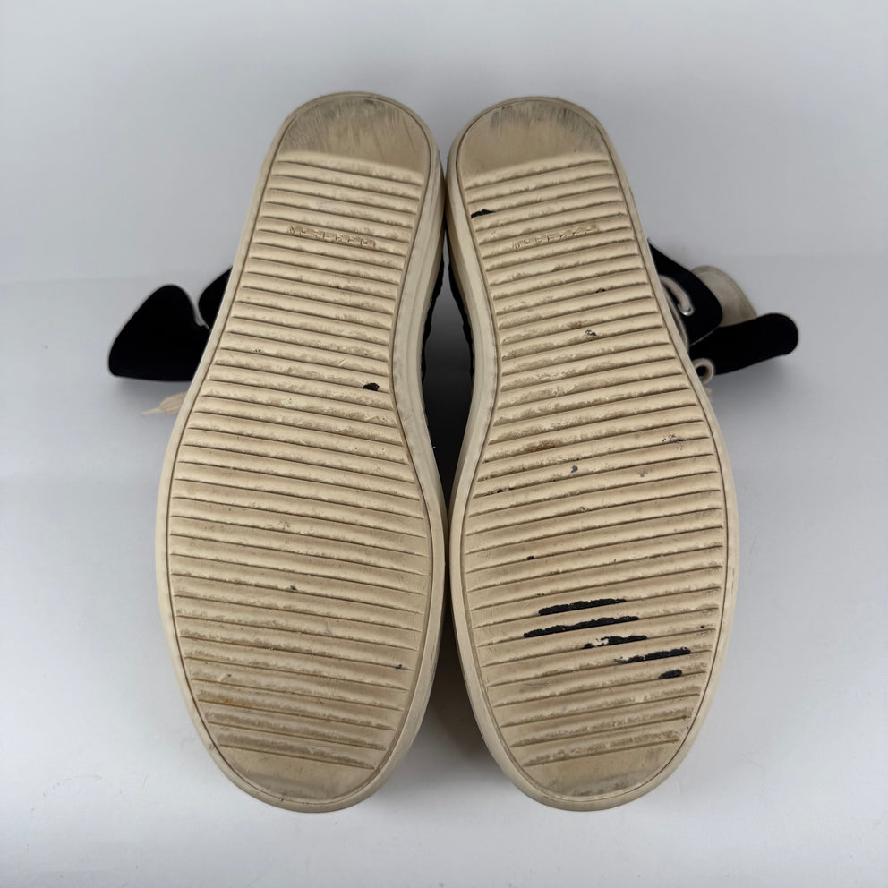 Rick Owens DRKSHDW Canvas Ramones Size 43