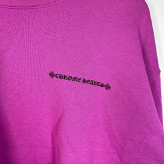 Chrome Hearts Matty Boys 99 Eyes Web Purple Crewneck Size XL