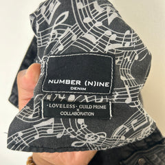 Number (N)ine X Loveless Gilt Grey Jeans Size M
