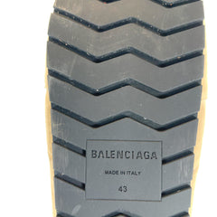 Balenciaga Worn Out Suede Dumbo Mules