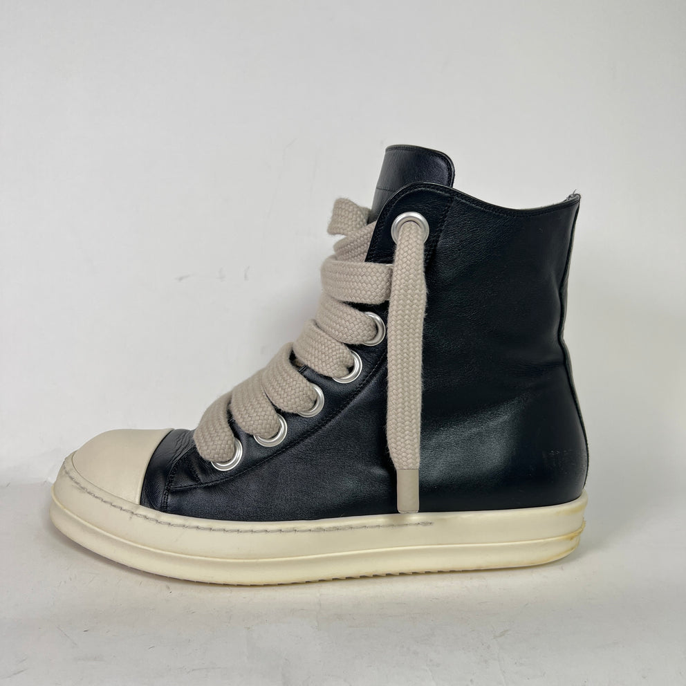 Rick Owens Mainline Jumbo Lace High-Top Ramones