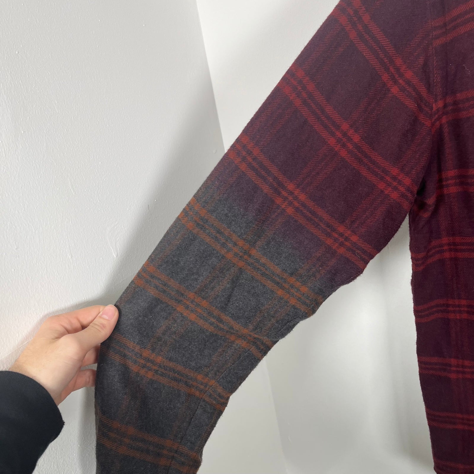 Sacai Hybrid Flannel Size 2