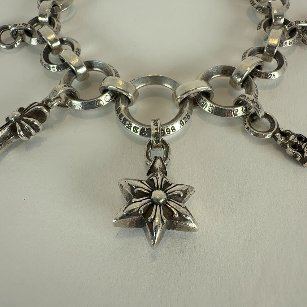 Chrome Hearts Multi Motif Charm Bracelet