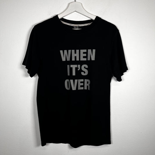 Number (N)ine Black 'When It's Over' Tee Size 3
