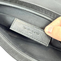 Balenciaga Political Campaign Nylon Clutch