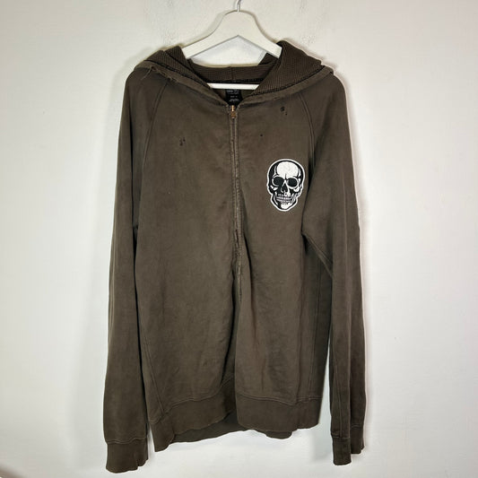 Number (N)ine SS04 'Dream Baby Dream' Double Skull Hoodie Size 4