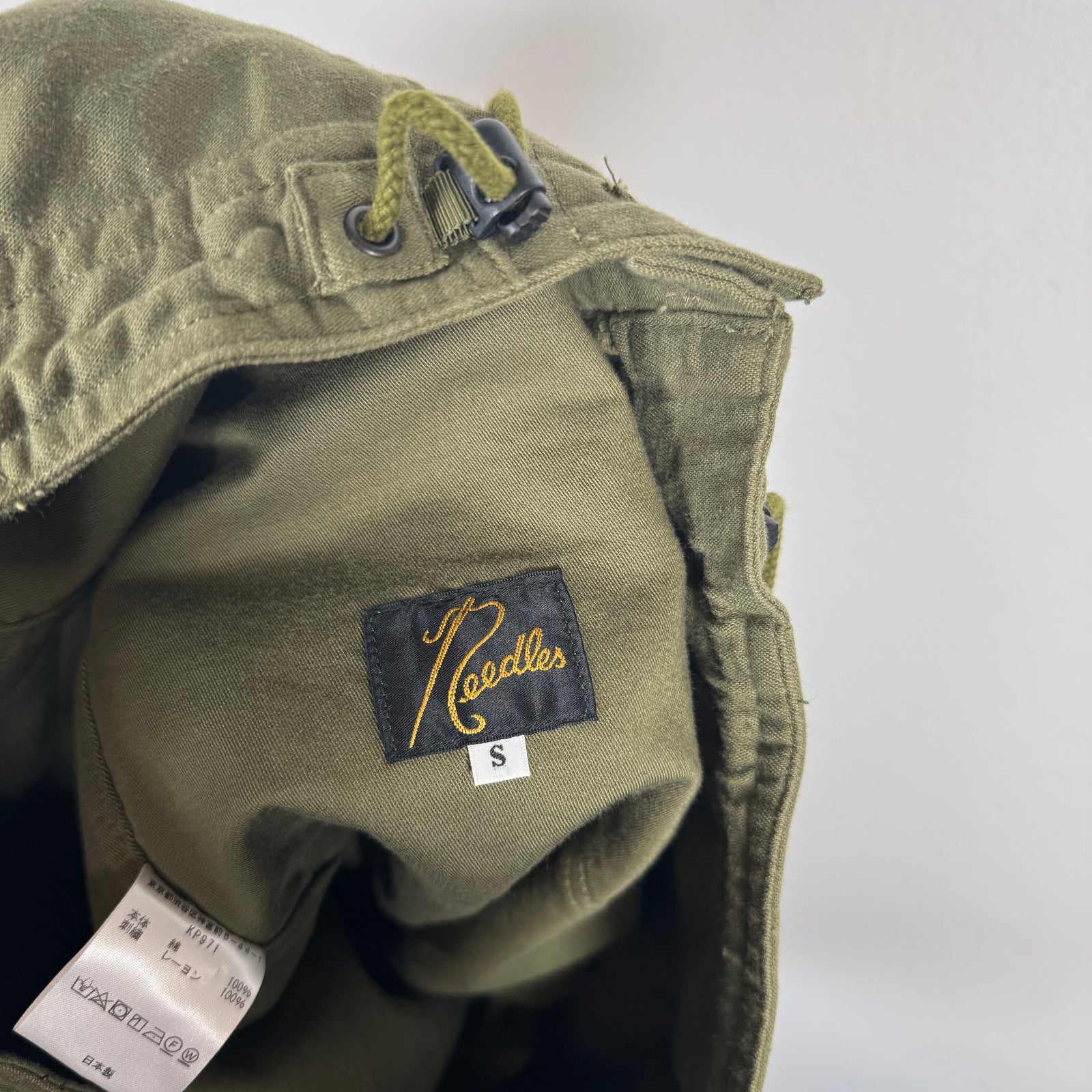 Needles x Hidden NY Olive Cargo Pants Size S