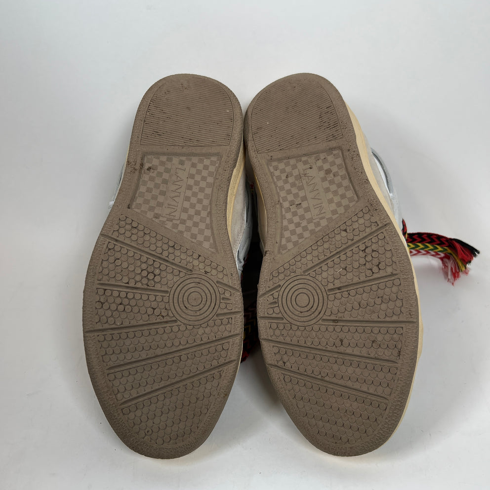 Lanvin White OG Curb Sneaker Size 42