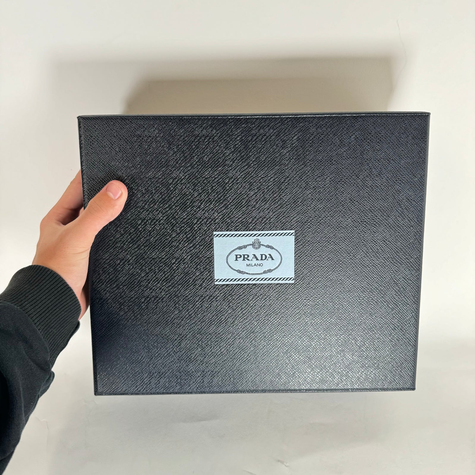 Prada Green Tessuto Impunture Hobo Bag