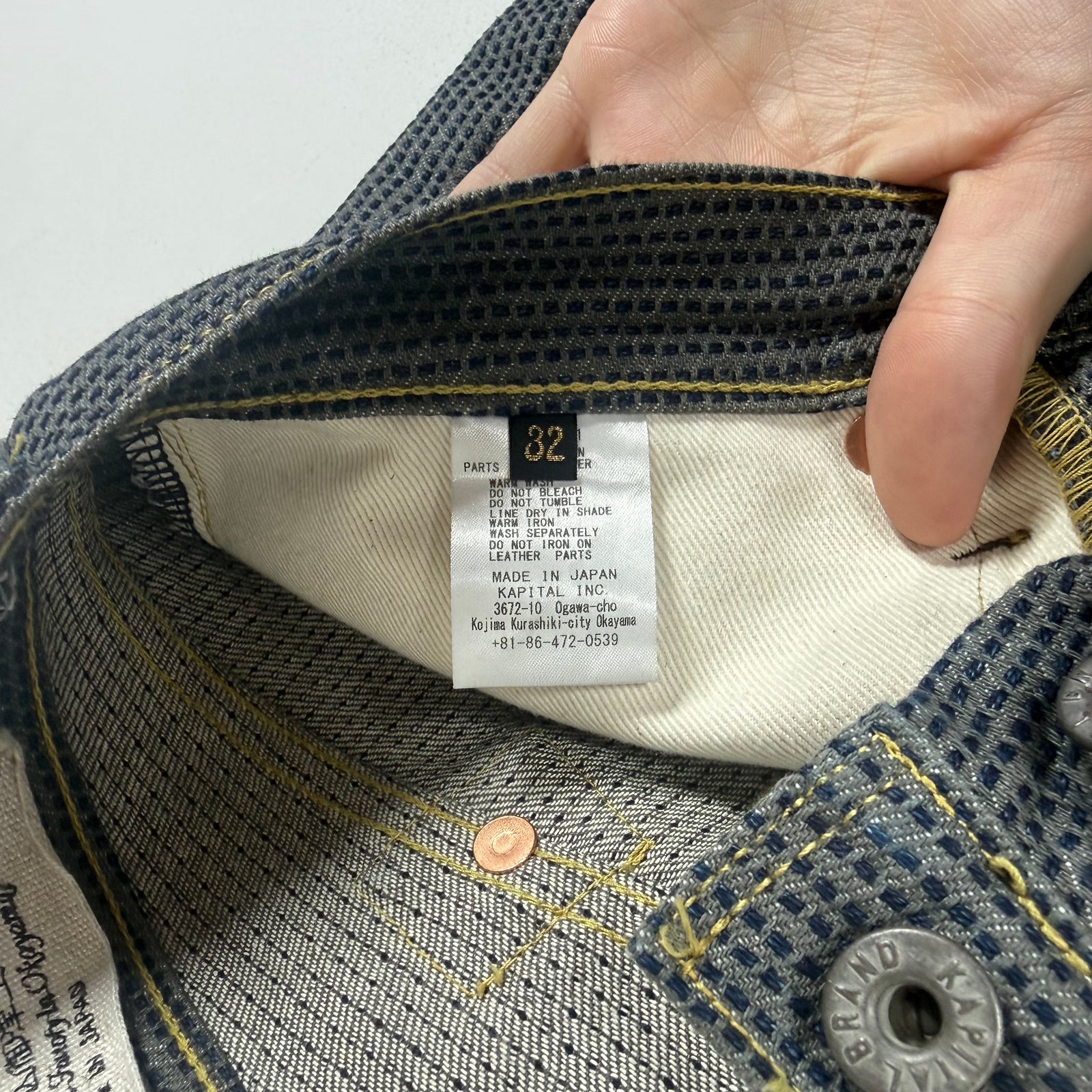 Kapital 'Century' Cisco Denim Jeans