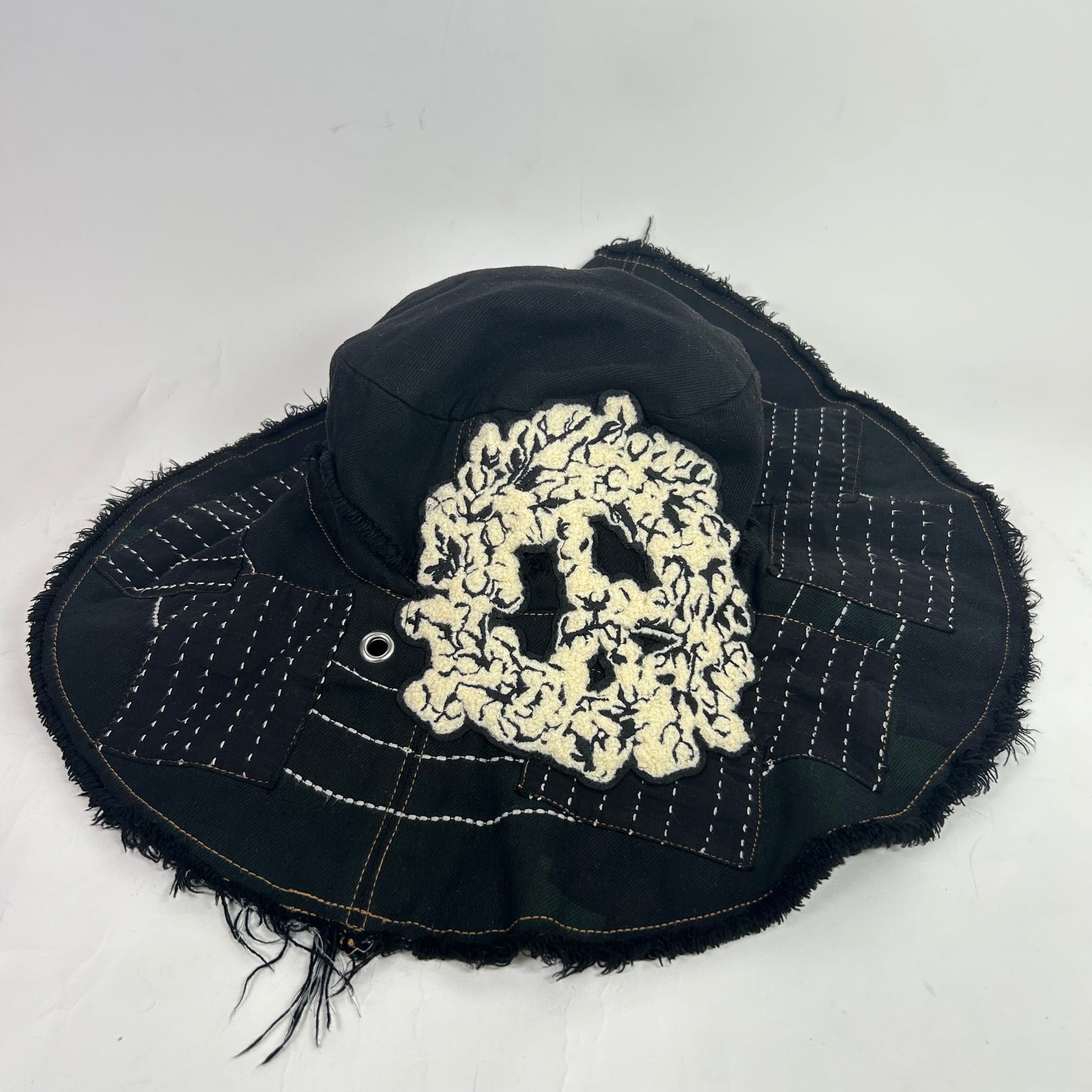 Denim Tears x Levi's Peace Patchwork Hat