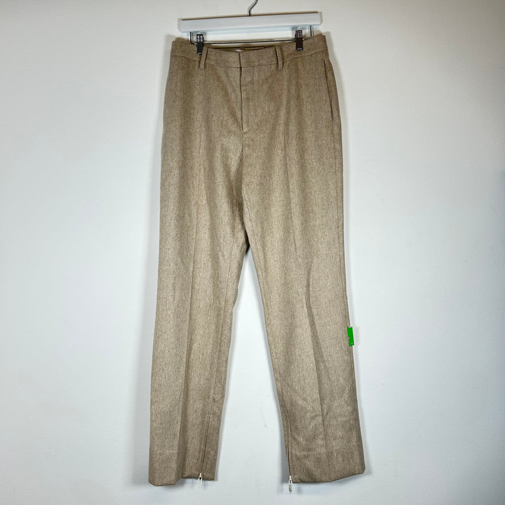 Off-White Beige Wool Pants Size 32