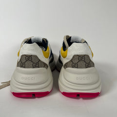 Gucci Rython GG Yellow/Pink Size 11.5