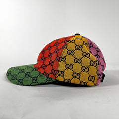 Gucci GG Multicolor Canvas Baseball Cap