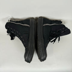 Rick Owens Drkshdw Black Nylon Ramones Size 45