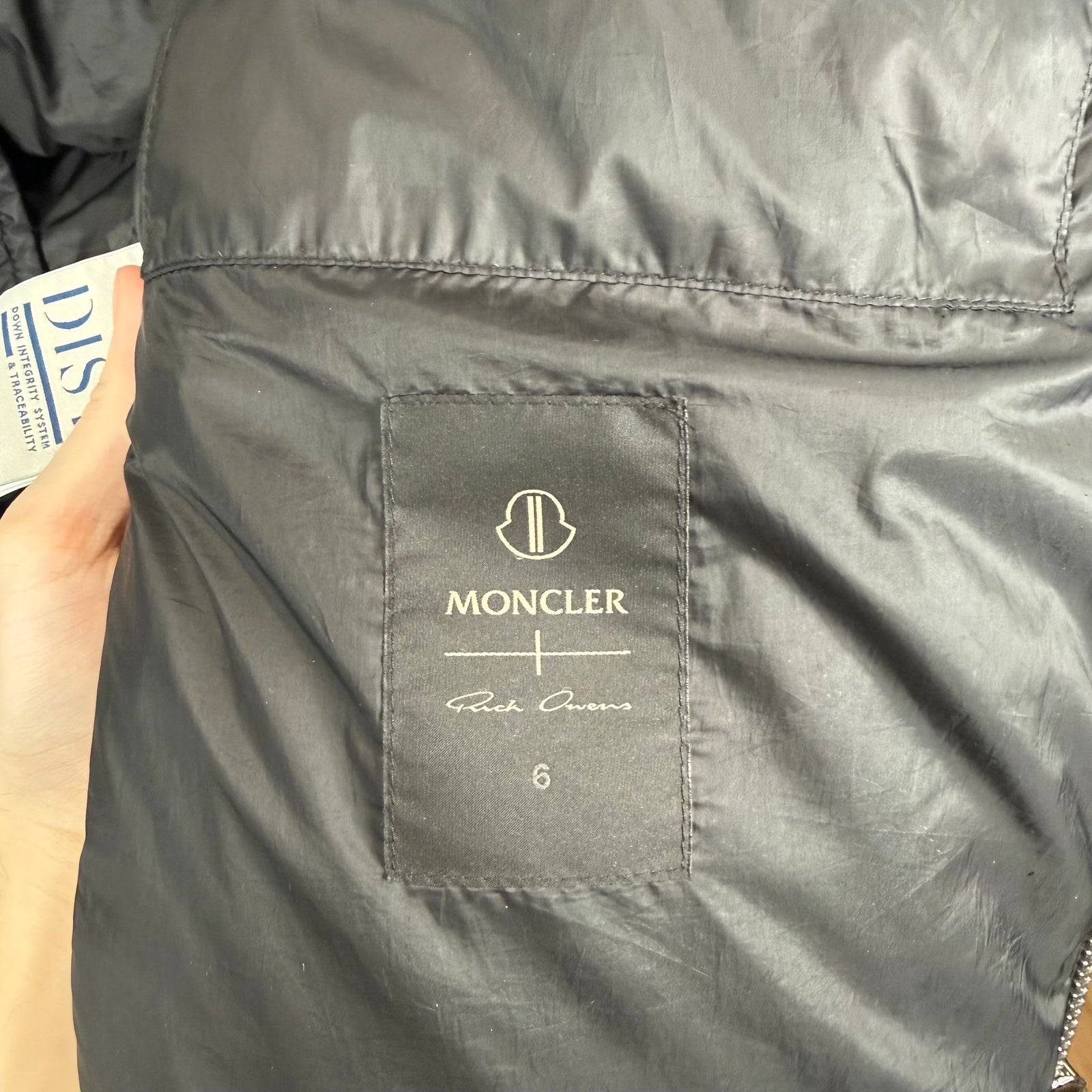 Rick Owens x Moncler FW23 Cyclopic 1/4 Shearling Down Jacket