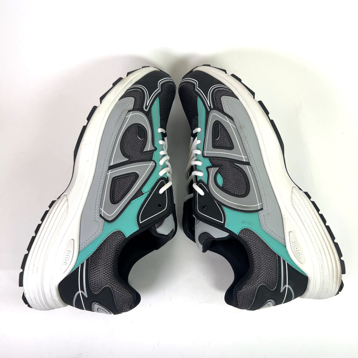 Dior B30 Anthracite Gray Technical Fabric Sneaker