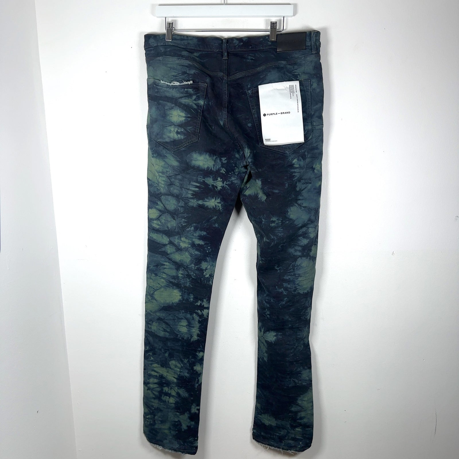Purple Brand Tye-Dye Jeans