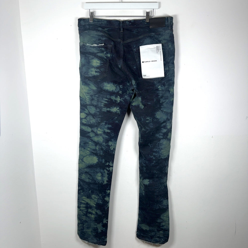 Purple Brand Tye-Dye Jeans