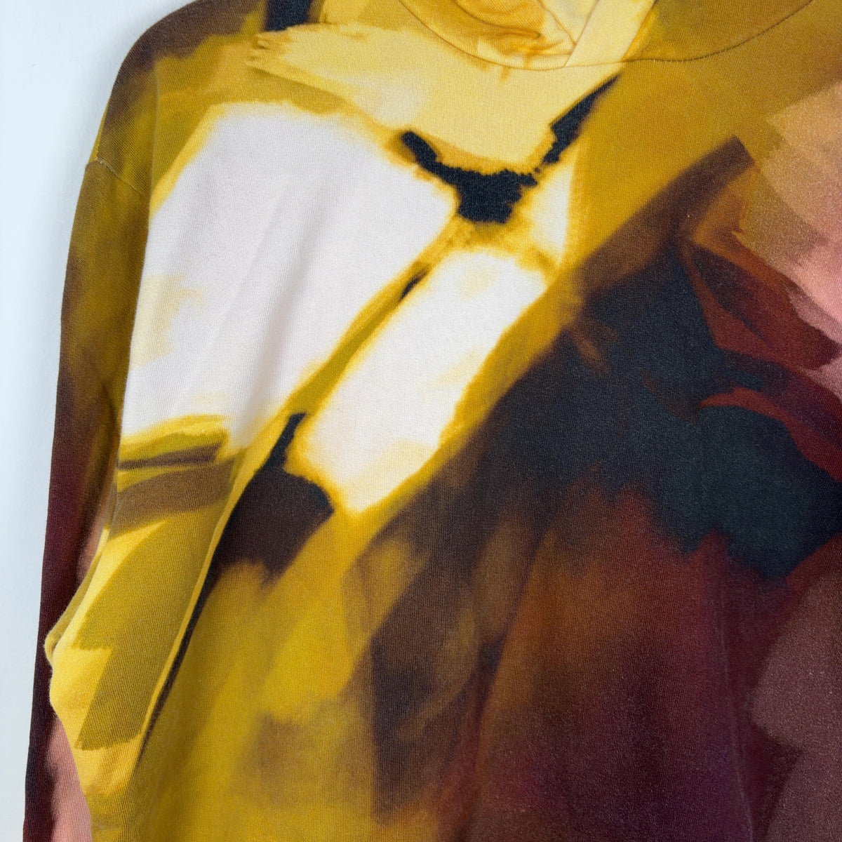 Givenchy Abstract Tye-Dye Print Hoodie
