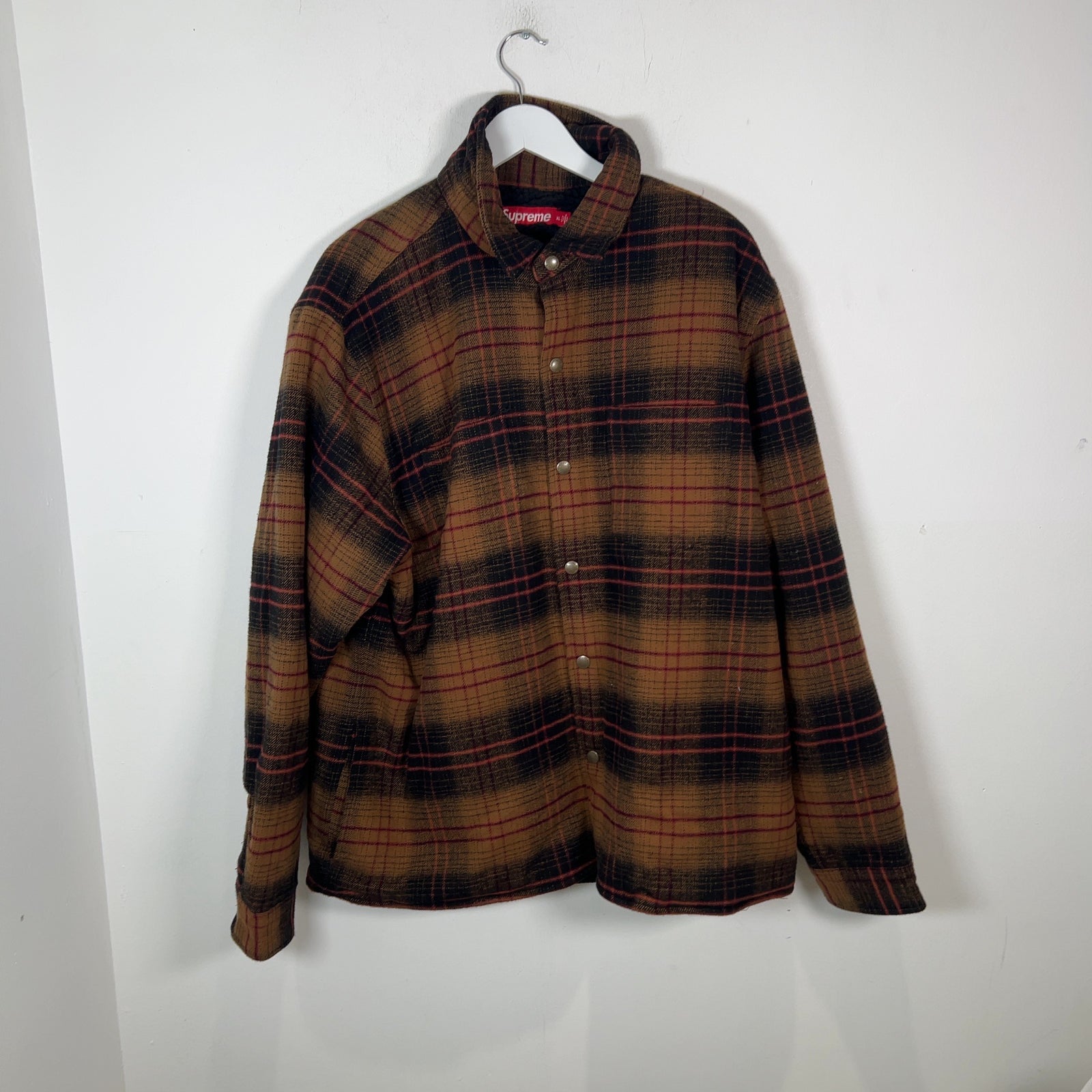 Supreme Lined Flannel Snap Shirt