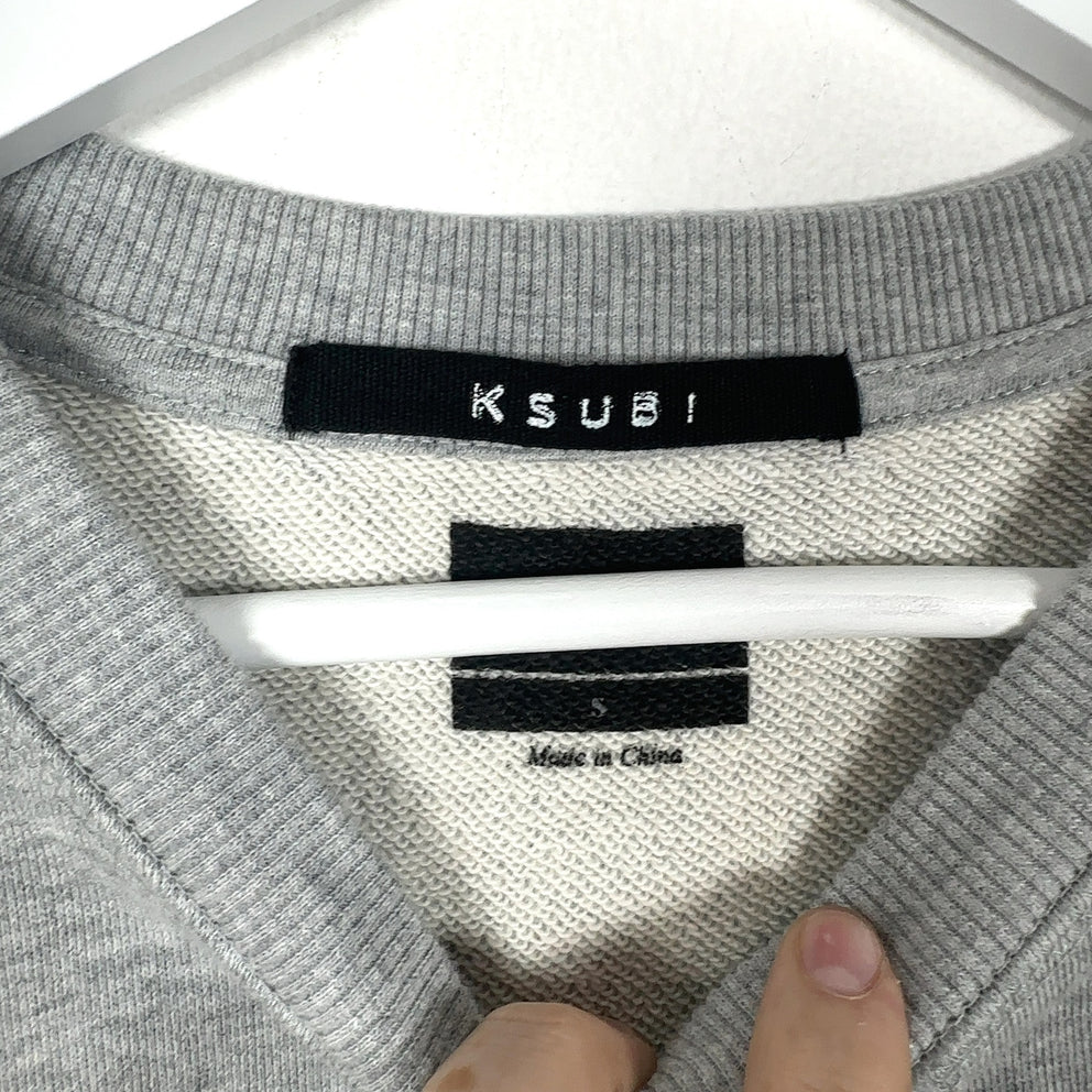 Ksubi Logo Cut-Off Sweatshirt