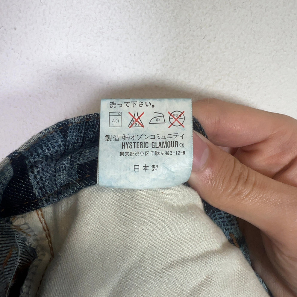 Hysteric Glamour Snake Denim Jeans